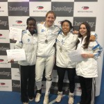 Salle Boston Women's Foil Team Silver Medal